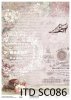Papier für Scrapbooking SC0086